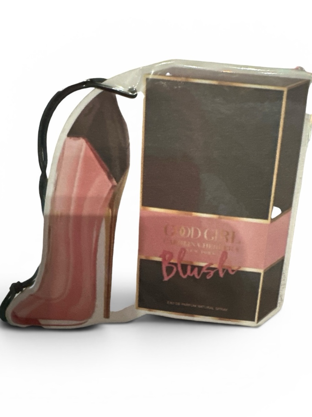 Good Girl Blush Inspired High Heel Hanging Car Air Freshener
